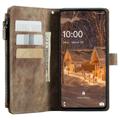 Caseme C30 Multifunctioneel Samsung Galaxy A33 5G Portemonnee Hoesje - Bruin