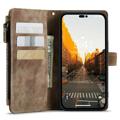 Caseme C30 Multifunctioneel iPhone 14 Pro Max Portemonnee Hoesje - Bruin