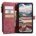 Caseme C30 Multifunctioneel iPhone 14 Pro Max Portemonnee Hoesje - Rood