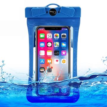 Geruit patroon IPX8 universele waterdichte hoes - 6.8"