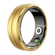 Colmi R06 Smart Ring met Bluetooth 5.0 - Deens, Zweeds, Engels - 19.8mm - Goud