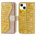 Croco Bling Series Samsung Galaxy A13 5G Wallet Case - Rose Gold