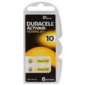 Duracell ActivAir 10/PR70 hoortoestelbatterijen - 6 stuks.