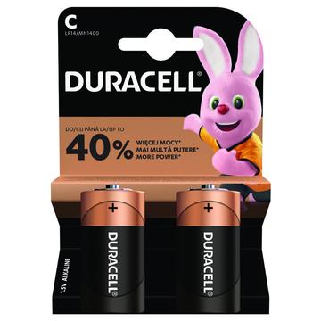 Duracell Basic LR14/C Batterijen - 2 stuks.