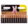 Duracell Basic LR6/AA Alkaline batterijen - 12 stuks.