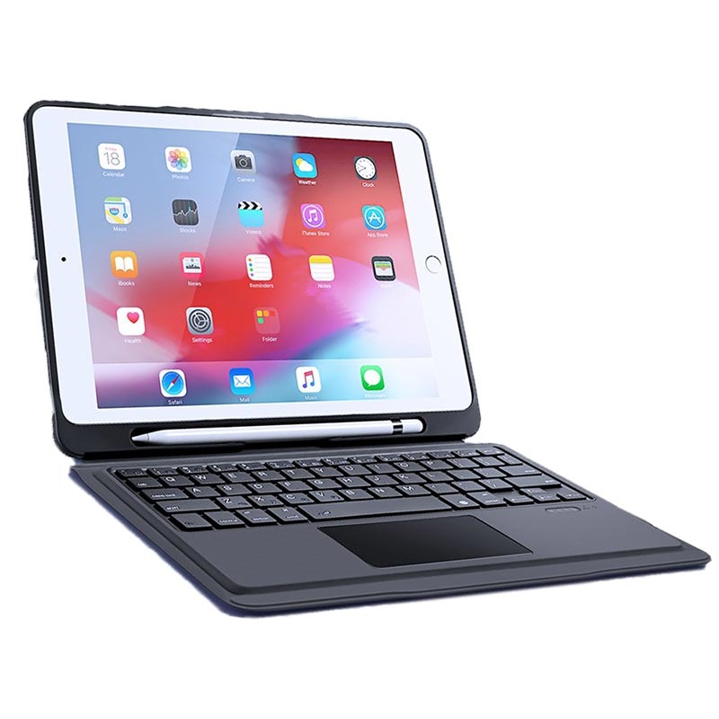 Zes Speeltoestellen mengsel Dux Ducis Bluetooth-hoes met toetsenbord - iPad 9.7 2017/2018, iPad Air 2