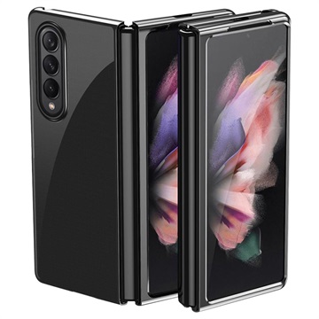 Gegalvaniseerd Frame Samsung Galaxy Z Fold3 5G Hoesje - Zwart