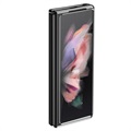 Gegalvaniseerd Frame Samsung Galaxy Z Fold3 5G Hoesje - Zwart