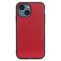 Elegante iPhone 14 Max Leren Case - Rood