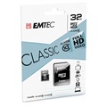 Emtec Classic Class 10 MicroSD Kaart - ECMSDM32GHC10CG - 32GB