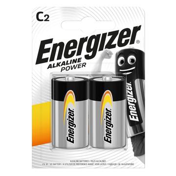 Energizer Alkaline Power LR14/C Batterijen - 2 stuks.