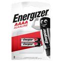 Energizer LR61/AAAA batterij 1.5V - 2 stuks.