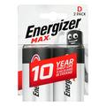 Energizer Max LR20/D Alkaline batterijen - 2 stuks.