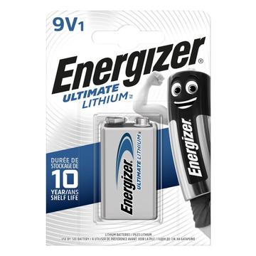 Energizer Ultimate Lithium 6F22/9V batterij