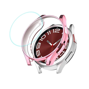 Samsung Galaxy Watch6 Classic Enkay Volledige Bescherming Set - 47mm - Roze