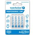 EverActive Professional Line EVHRL03-1050 Oplaadbare AAA-batterijen 1050mAh - 4 stuks.