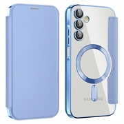 Samsung Galaxy A15 Flip hoesje met kaartsleuf - MagSafe compatibel - Blauw