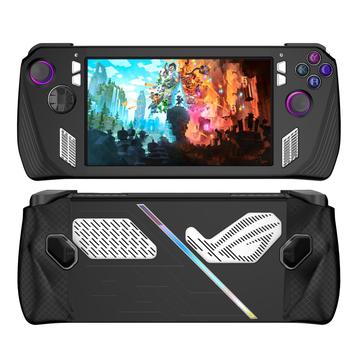 ASUS ROG Ally Anti-kras Game Console Behuizing Zacht Silicone Beschermhoes - Zwart