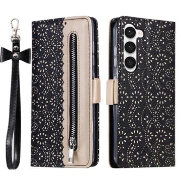 Lace Pattern Samsung Galaxy S23 5G Wallet Case