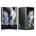 Full Cover Samsung Galaxy Z Flip3 5G TPU Beschermingsset - Doorzichtig