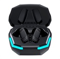 Gaming TWS Earphones S35 met Oplaadetui - Zwart