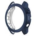 Garmin Fenix 7X/7X Solar Gegalvaniseerd TPU Hoesje - Middernacht Blauw