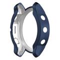 Garmin Fenix 7X/7X Solar Gegalvaniseerd TPU Hoesje - Middernacht Blauw