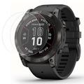 Garmin Fenix 7X Pro Glazen Screenprotector - 9H - Doorzichtig - 2 st.