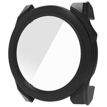 Garmin Fenix 8 Plastic Hoesje met Glazen Screenprotector - 43mm