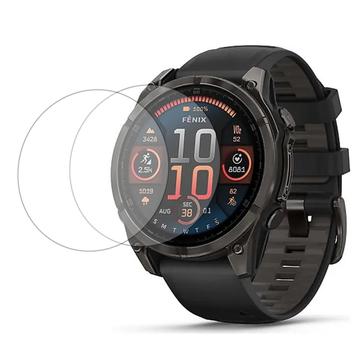 Garmin Fenix 8 Glazen Screenprotector - 47mm - 2 St.