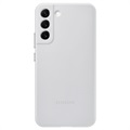 Samsung Galaxy S22+ 5G Leren Cover EF-VS906LJEGWW - Lichtgrijs