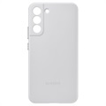 Samsung Galaxy S22+ 5G Leren Cover EF-VS906LJEGWW - Lichtgrijs