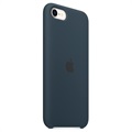 iPhone 7/8/SE (2020)/SE (2022) Apple Siliconen Hoesje MN6F3ZM/A - Abyss Blauw