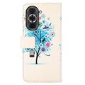 Glam Series Huawei Nova 10 Wallet Case - Bloeiende Boom / Blauw