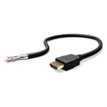 Goobay Ultra High Speed HDMI 2.1 8K Kabel - 0,5m - Zwart