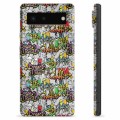 Google Pixel 6 TPU-hoesje - Graffiti