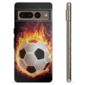 Google Pixel 7 Pro TPU-hoesje - Voetbal Vlam