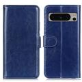 Google Pixel 8 Pro Portemonnee Hoesje met Magnetische Sluiting - Blauw