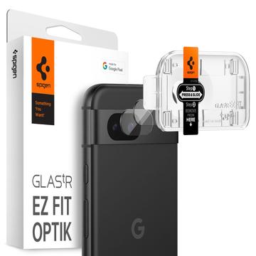 Google Pixel 8a Spigen Glas.tR Ez Fit Optik Camera Lens Beschermer - Helder