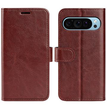 Google Pixel 9/9 Pro Wallet Case met Magnetische Sluiting - Bruin