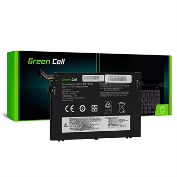 Green Cell batterij - Lenovo ThinkPad E480, E580, E590 - 4100mAh