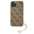 Guess 4G Charms Collection iPhone 13 Hybrid Case - Bruin