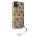 Guess 4G Charms Collection iPhone 13 Hybrid Case - Bruin