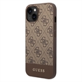 Guess 4G Stripe iPhone 13 Pro Hybrid Case - Bruin