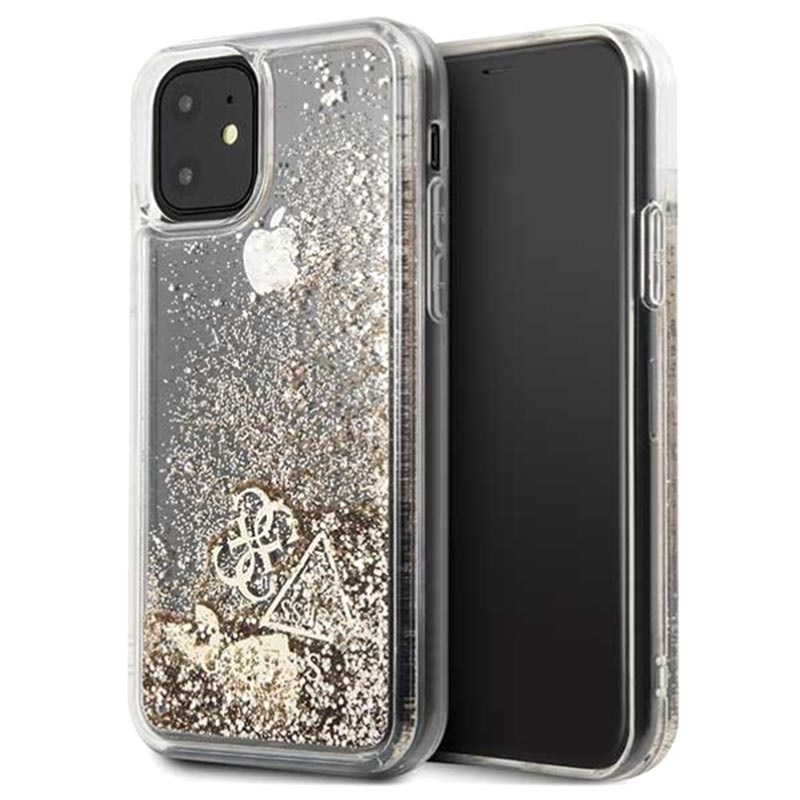 Cater noodzaak aansporing Guess Glitter Collection iPhone 11 hoesje