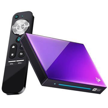 H96 Max M9 Android 14 Smart TV Box - WiFi 6, Bluetooth 5.4 - 32GB/4GB (Geopende verpakking - Bulkverpakking)