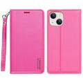 Hanman Minor iPhone 14 Plus Portemonnee Hoesje - Roze