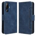 HTC U24 Pro Cardholder Series Portemonnee Hoesje - Blauw