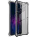 HTC U24 Pro Imak Drop-Proof TPU Case - Doorzichtig Zwart