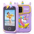 Happy Unicorn Z10 X Type Slim Speelgoed voor Kinderen met Camera, 20 Spelletjes, Muziekspeler